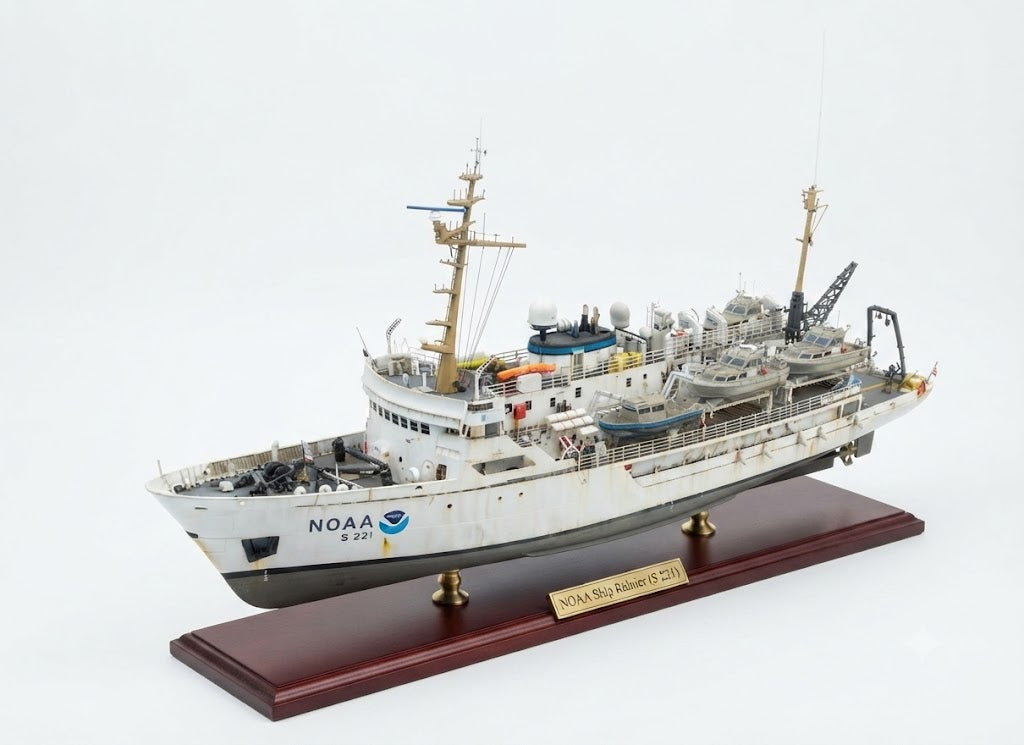 NOAA Ship Rainier (S 221) 30 Inches Ship Model