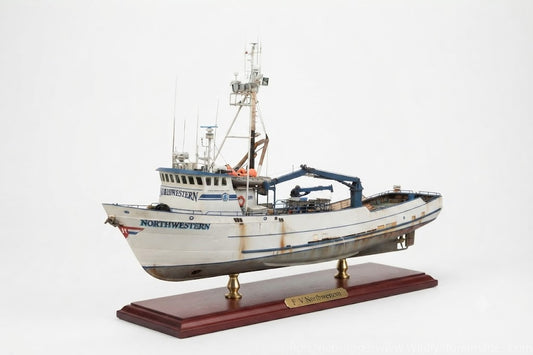 F/V Northwestern 30 inches Fishing Boat Model