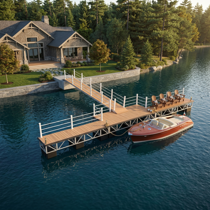 Modular Composite Floating Dock