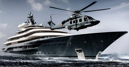 German Lurssen Flying Fox 36 Inches Ship Model