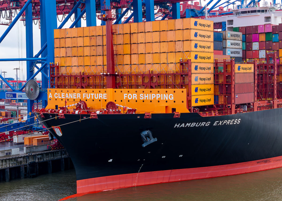Hamburg Express 36 inches Container Ship Model