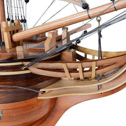 Old Modern Handicrafts New HMS Bounty Ship Model - Museum Quality Fully Assembled Model Ship for Home & Offics - 37.0L x 10.0W x 30.0H Inches