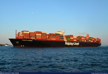 Hamburg Express 30 inches Container Ship Model