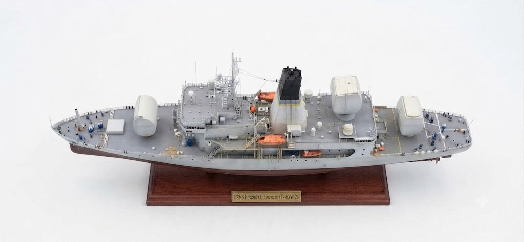 USNS Howard O. Lorenzen (T-AGM-25) 30 Inches Ship Model