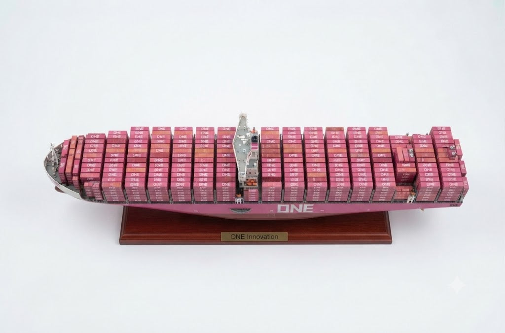 ONE Innovation 30 inches Container Ship Model