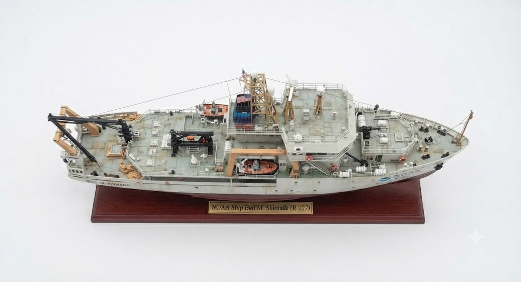 NOAA Ship Bell M. Shimada (R 227) 30 Inches Ship Model