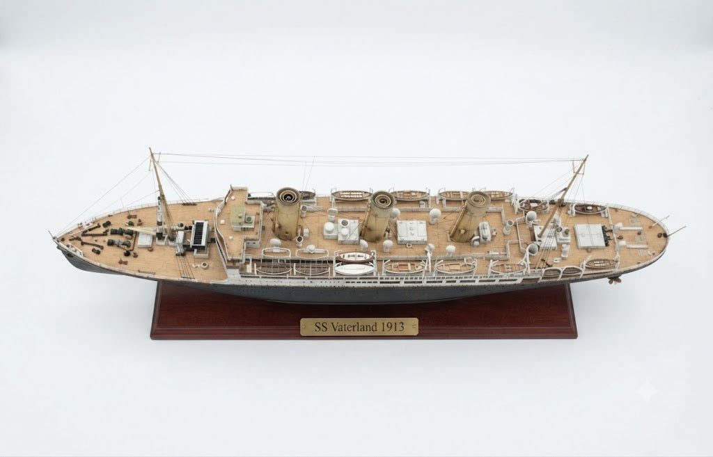 SS Vaterland (1913) Ocean Liner 36 inches boat model