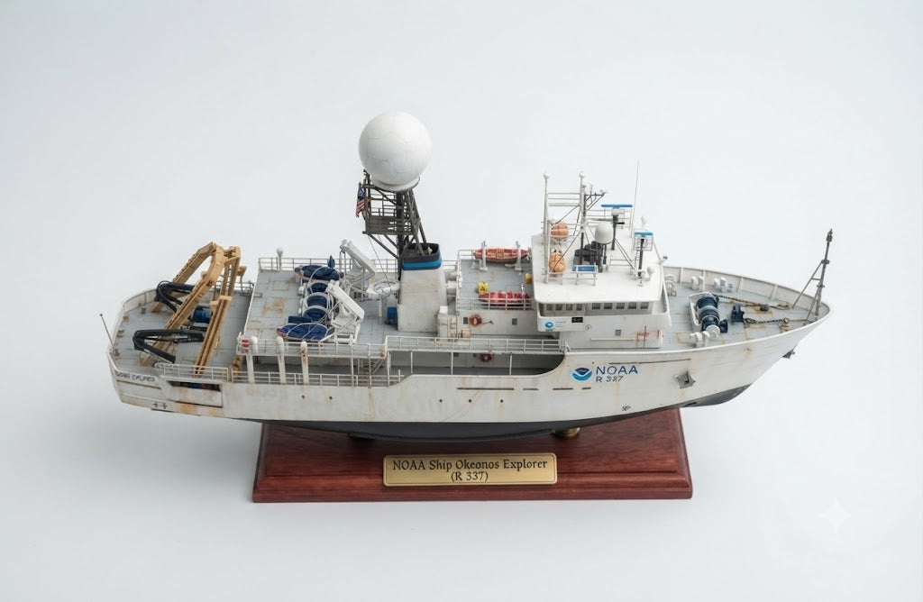 NOAA Ship Okeanos Explorer (R 337) 36 Inches Ship Model