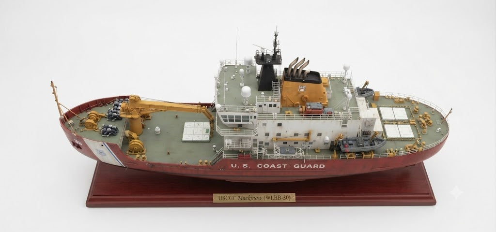 USCGC Mackinaw 30 inches Icebreaker Model