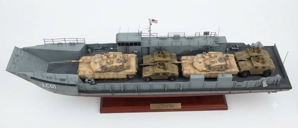 The LCU-1700 (Landing Craft Utility 1700) 36 Inches Ship Model