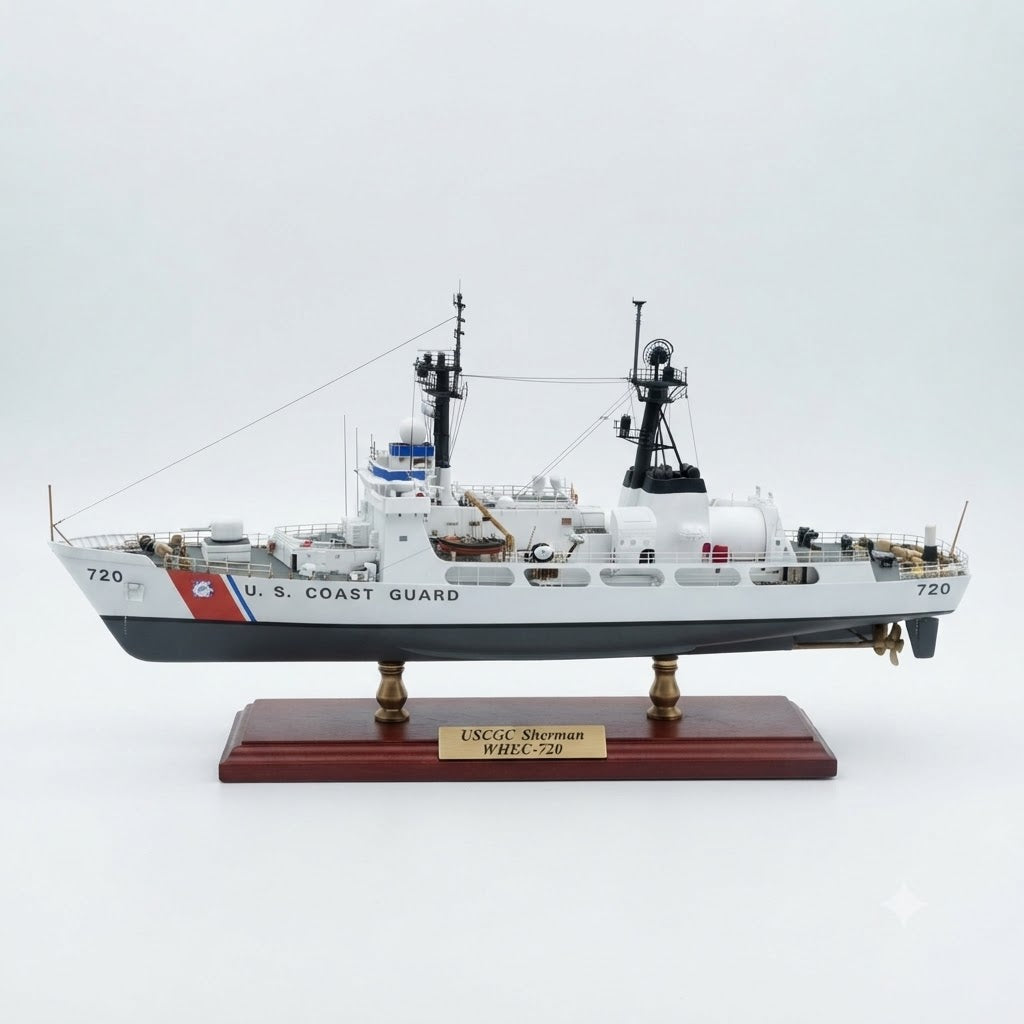 USCGC Sherman WHEC-720 36 Inches L Ship Model