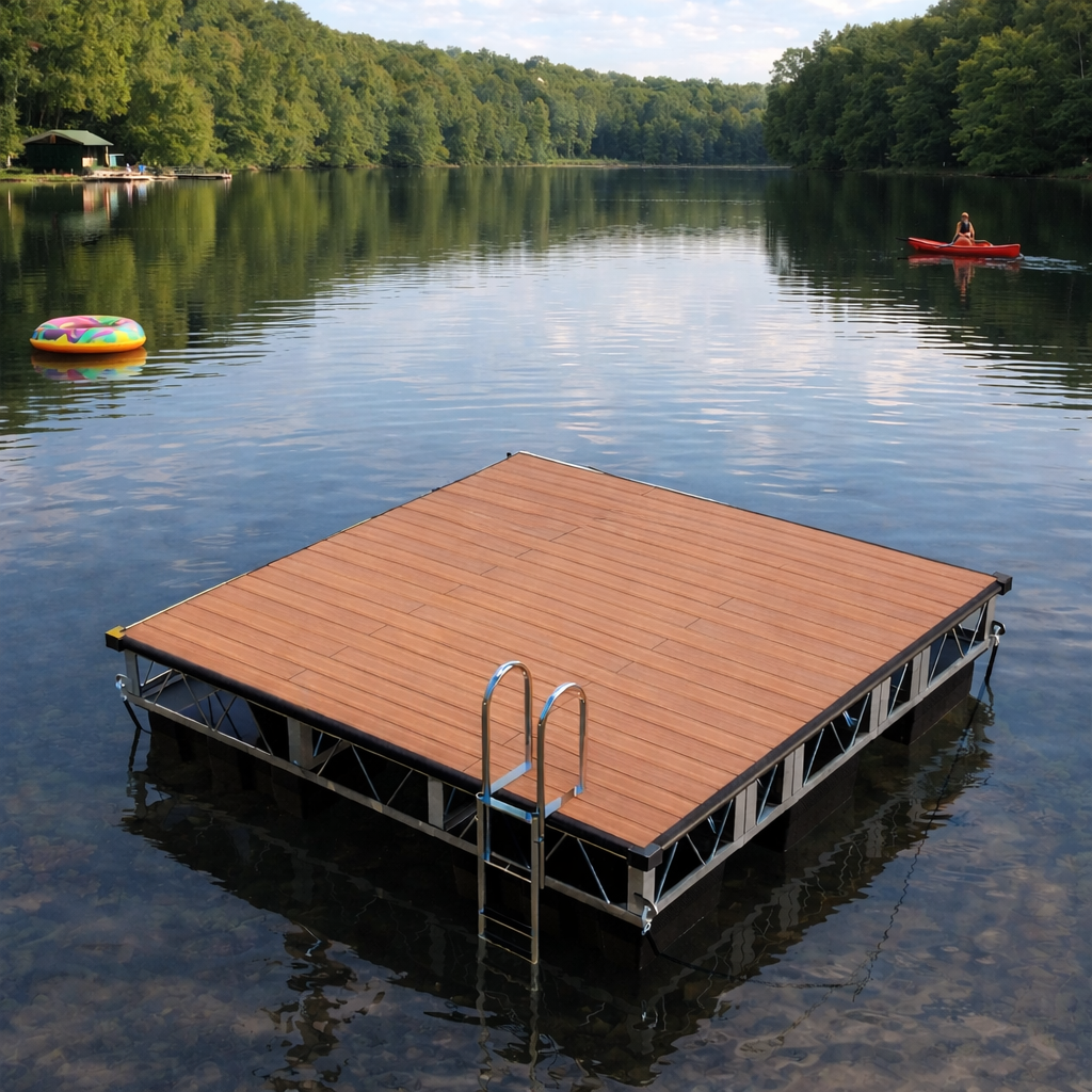 Composite Rectangular Floating Dock