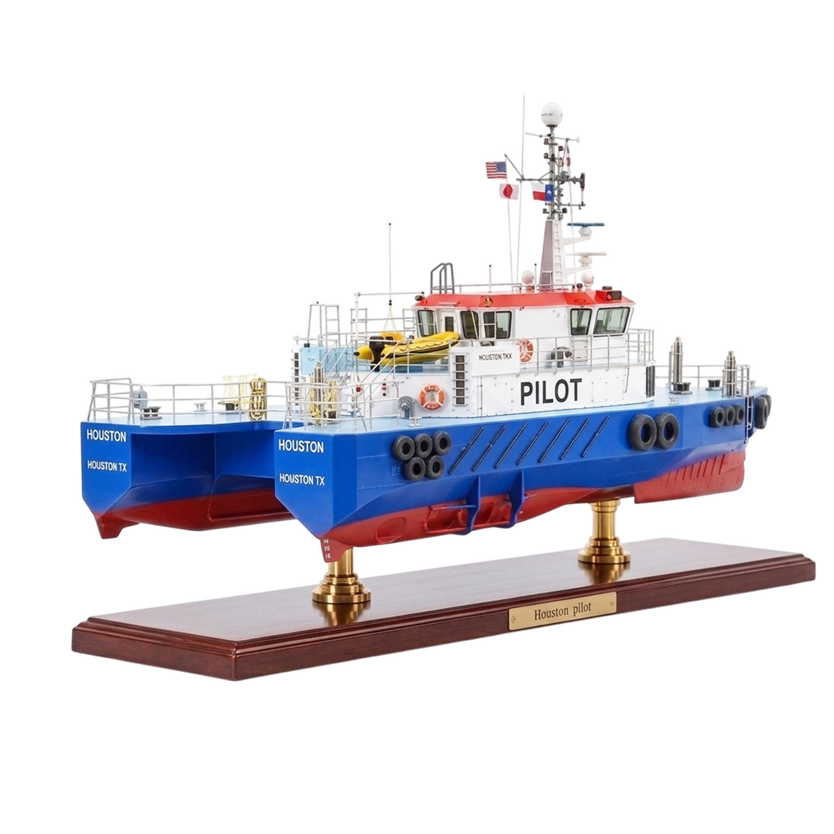 Houston Pilot Boat 36 Inches Ship Model