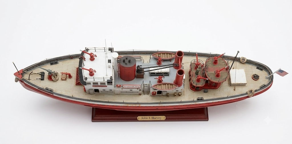 John J. Harvey 30 Inches Ship Model