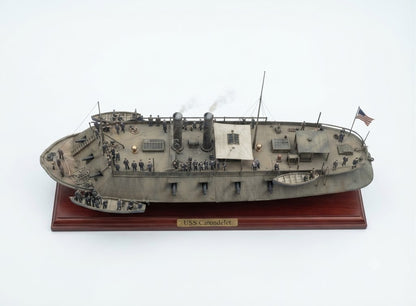 USS Carondelet Ironclad 36 inches Warship Ship Model