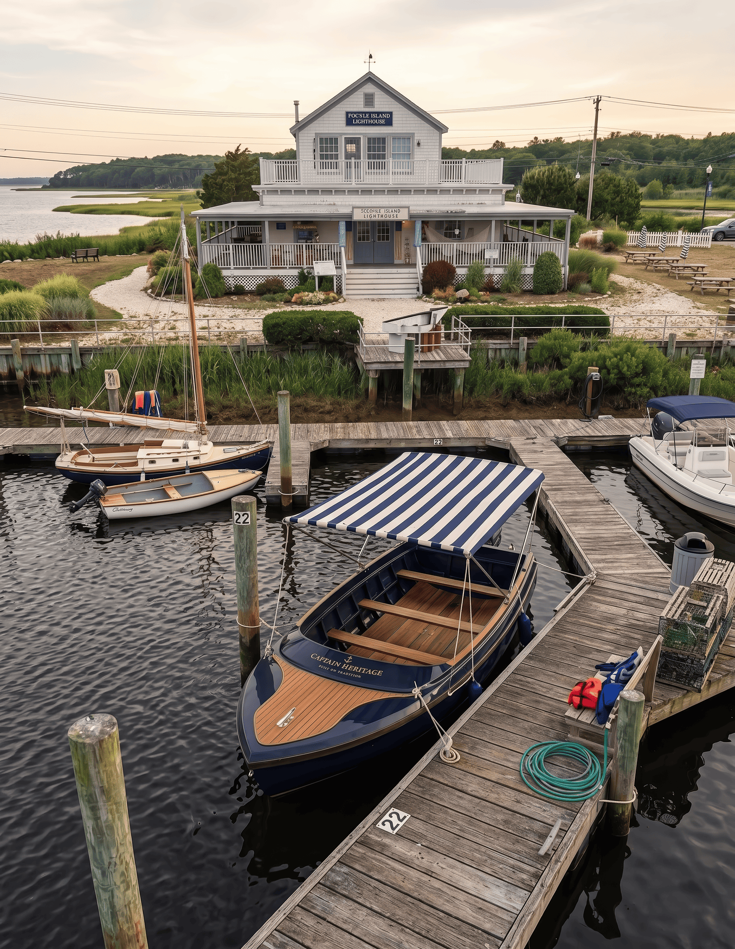 16ft Composite Boat with Canopy