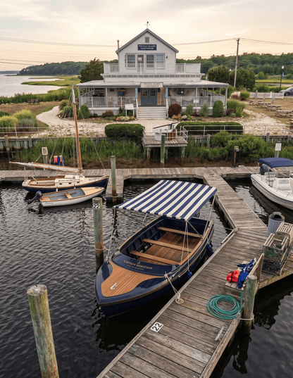 16ft Composite Boat with Canopy