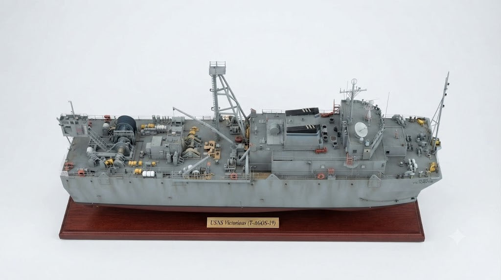 USNS Victorious (T-AGOS-19) 36 inches boat model