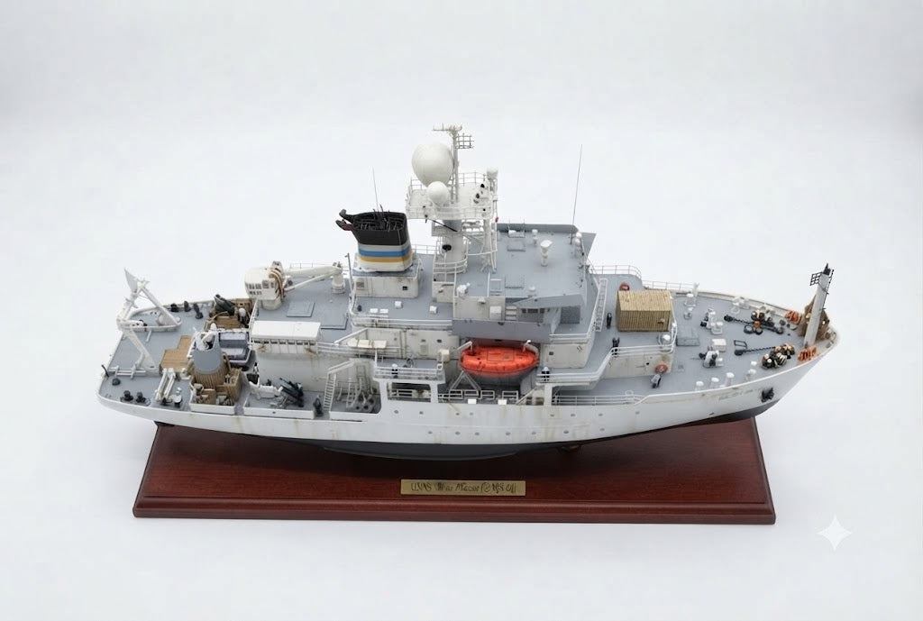 USNS Bruce C. Heezen (T-AGS 64) 30 Inches Ship Model