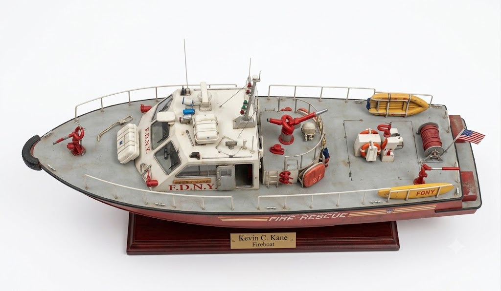Kevin C. Kane Fireboat 36 Inches Ship Model