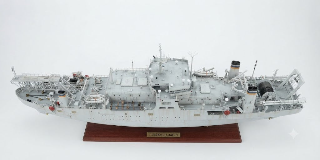 USNS Zeus (T-ARC-7) 30 inches boat model
