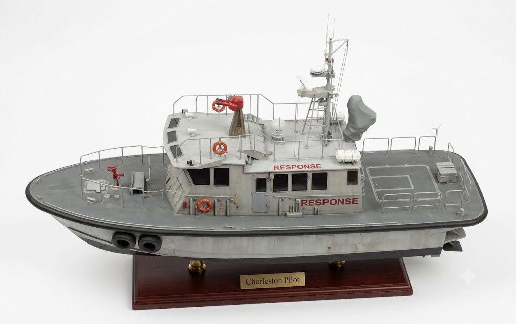 Charleston Pilot Boat 30 Inches Ship Model