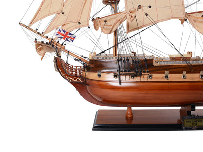 Old Modern Handicrafts HMS Surprise Replica Fully Assembled Model Ship - Museum Quality Ship Model for Home & Office Decoration - 37.0L x 12.0W x 31.0H Inches
