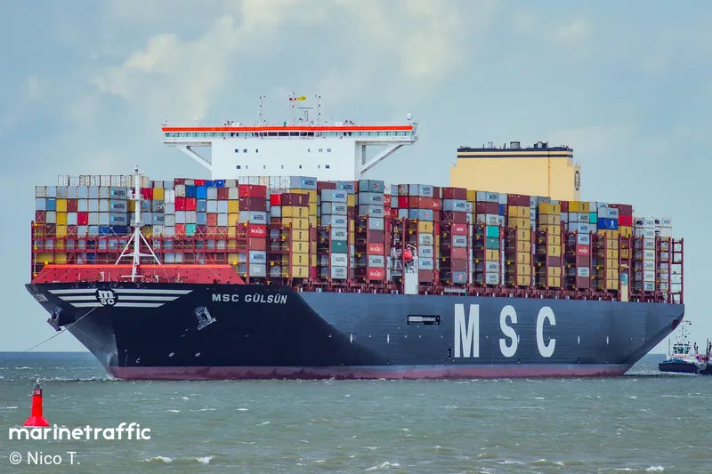 MSC Gülsün 30 inches Container Ship Model