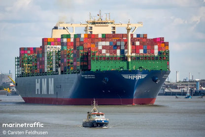 HMM Algeciras 30 inches Container Ship Model