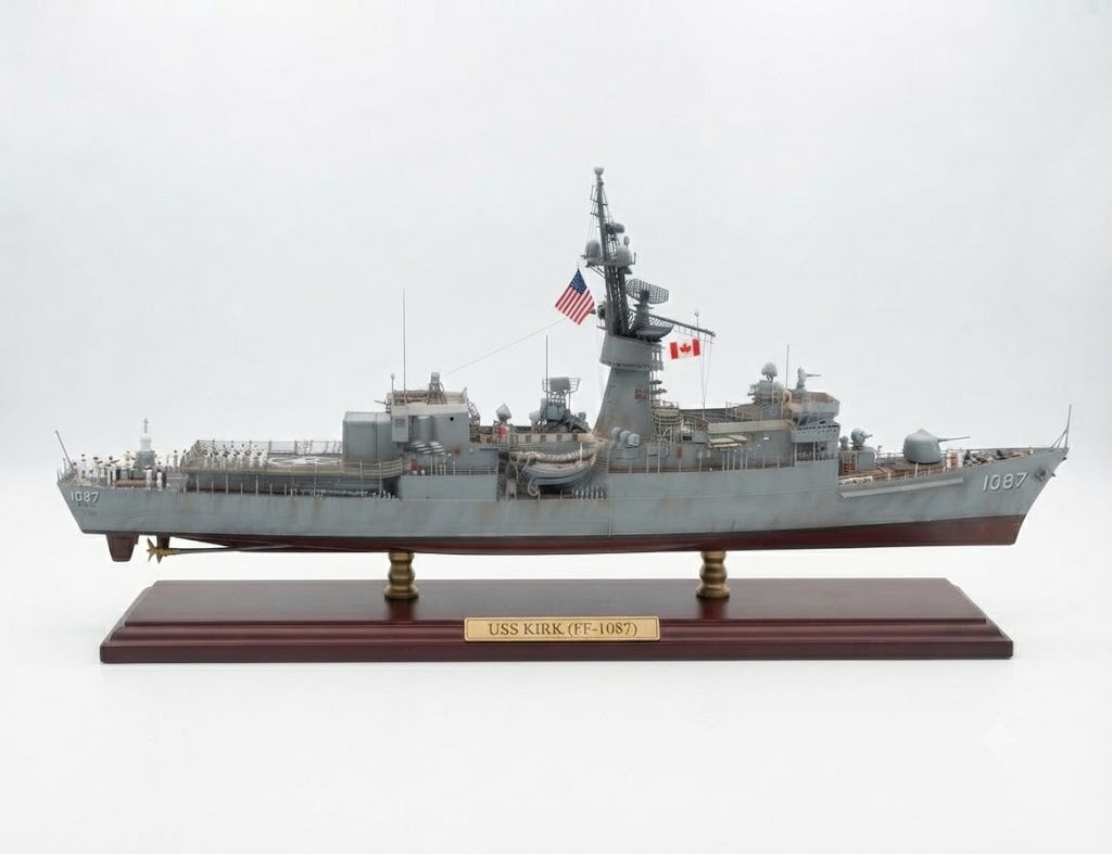 USS Kirk Destroyer Escort 36 inches boat model