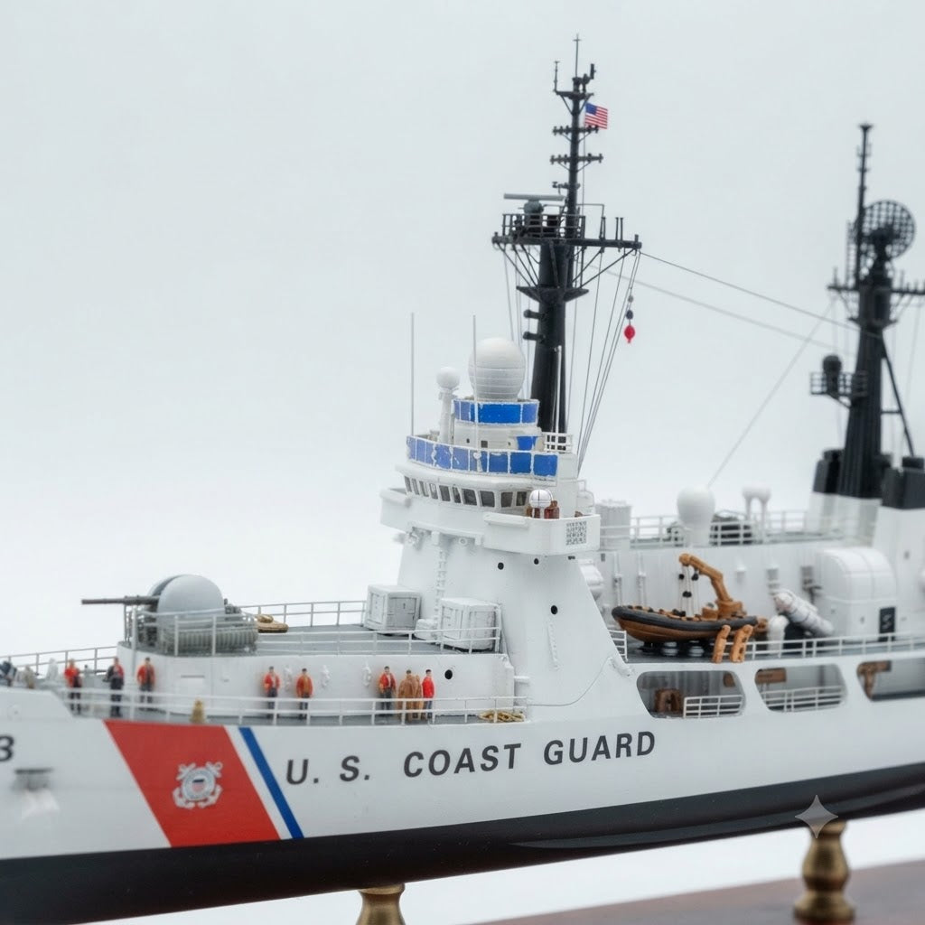 USCGC Rush WHEC-723 36 Inches L Ship Model
