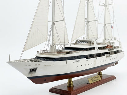French Le Ponant (Ponant Fleet) 36 Inches Ship Model