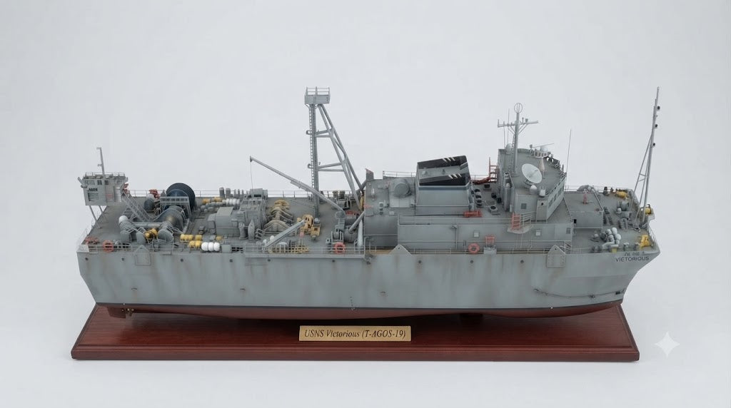 USNS Victorious (T-AGOS-19) 36 inches boat model
