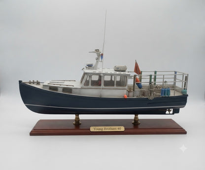 Young Brothers 40 Lobster 36 inches Boat Model