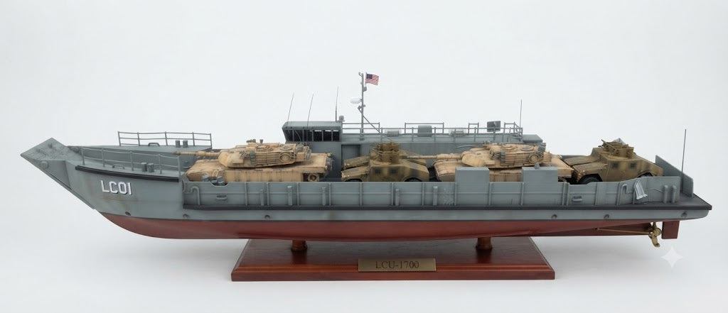 The LCU-1700 (Landing Craft Utility 1700) 36 Inches Ship Model