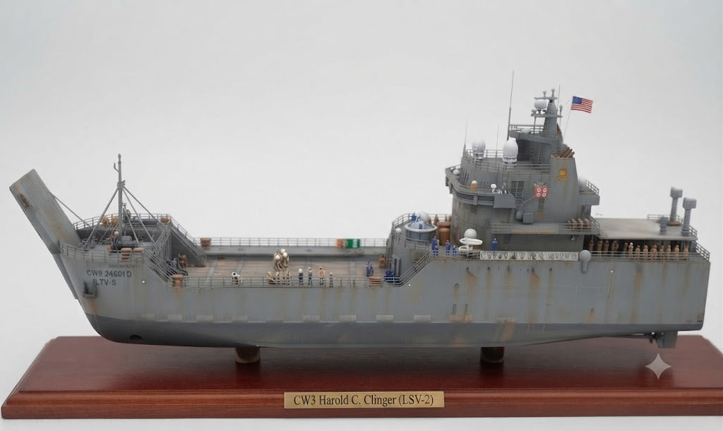 CW3 Harold C. Clinger (LSV-2) 36 Inches Ship Model