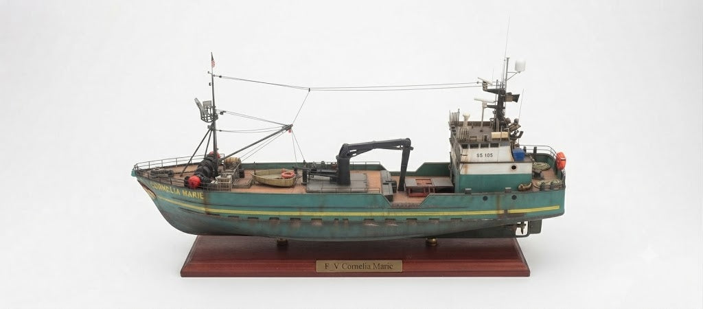F/V Cornelia Mar 30 inches fishing boat model