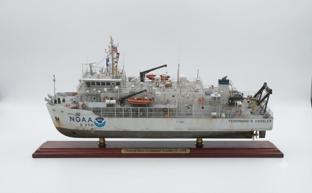 NOAA Ship Ferdinand Hassler (S 250) 30 inches boat model