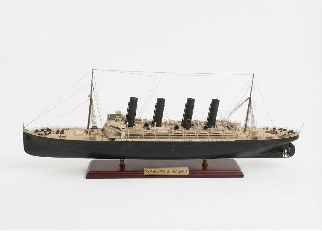 SS Kaiser Wilhelm der Grosse Ocean Liner 30 inches boat model