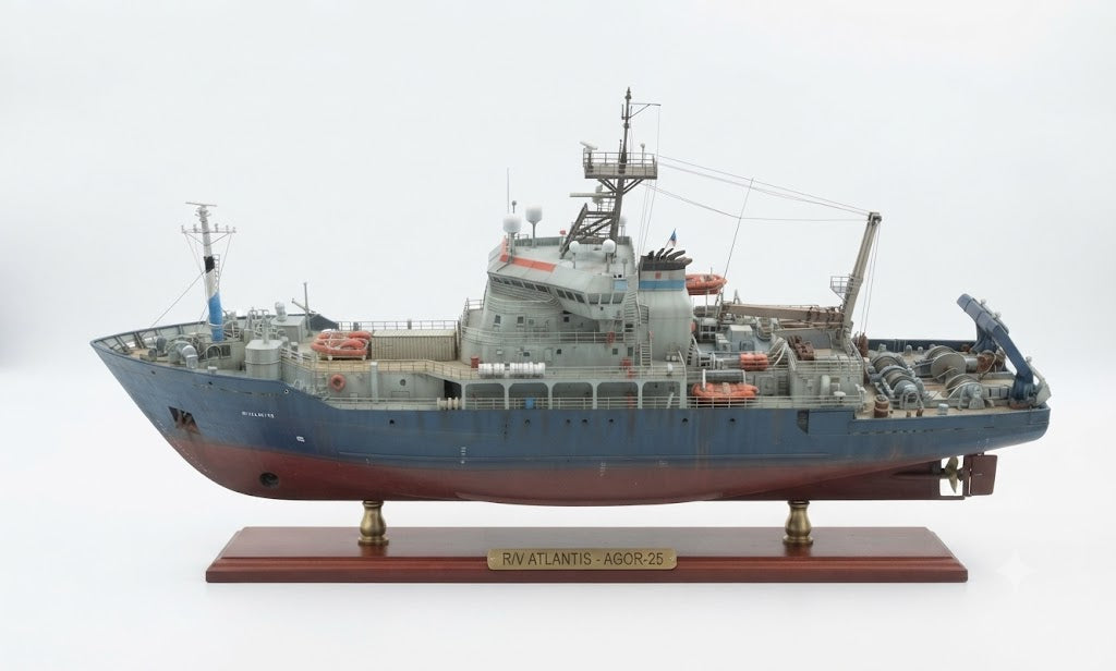 R/V Atlantis Research 36 inches boat Model