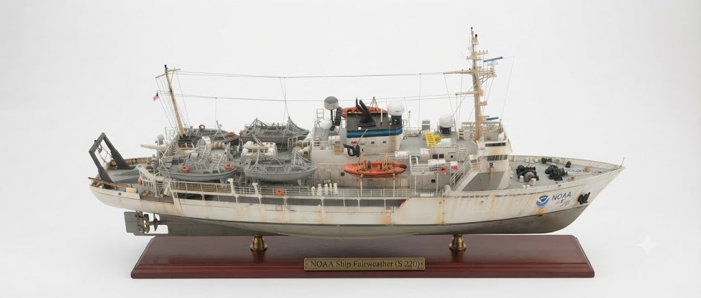 NOAA Ship Fairweather (S 220) 30 Inches Ship Model
