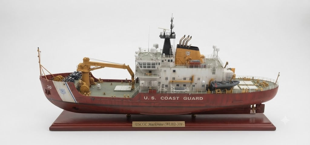 USCGC Mackinaw 36 inches Icebreaker Model