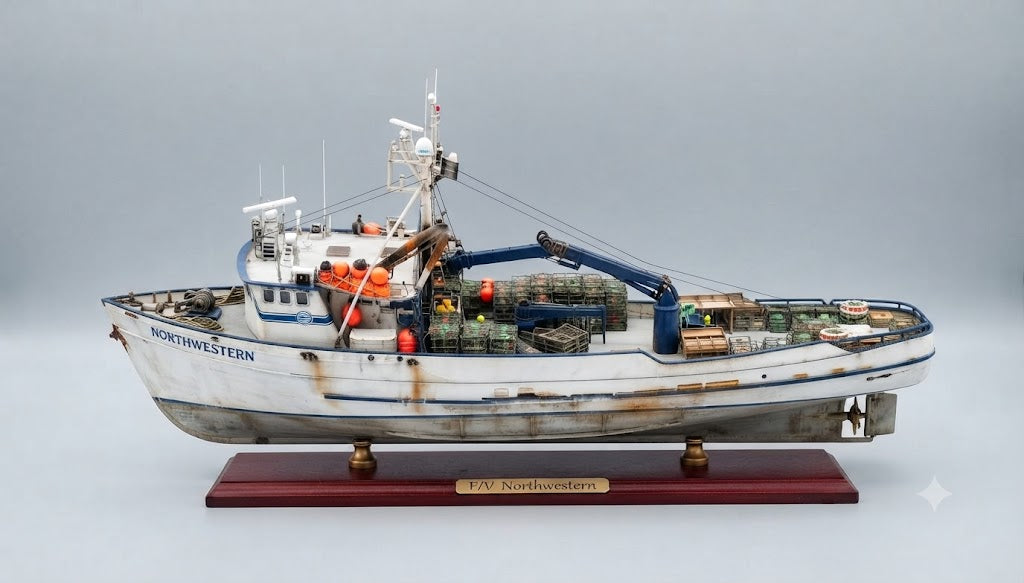 FV Northwestern 36 inches fishing boat model