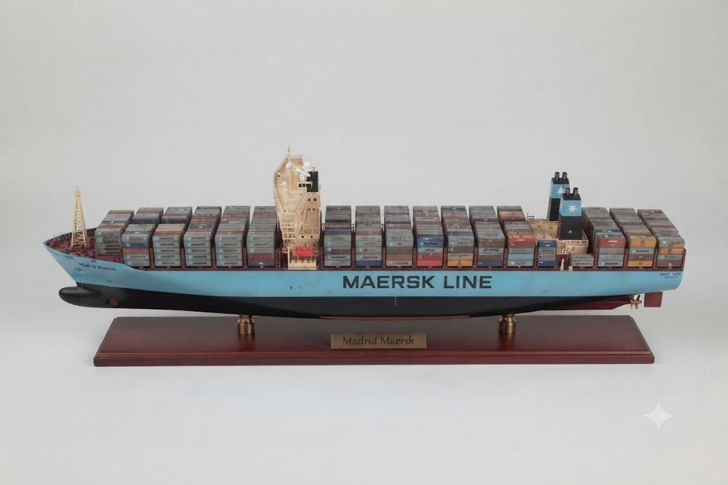Madrid Maersk 36 inches Container Ship Model