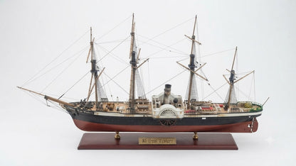 SS Great Western Steamship 30 inches boat model