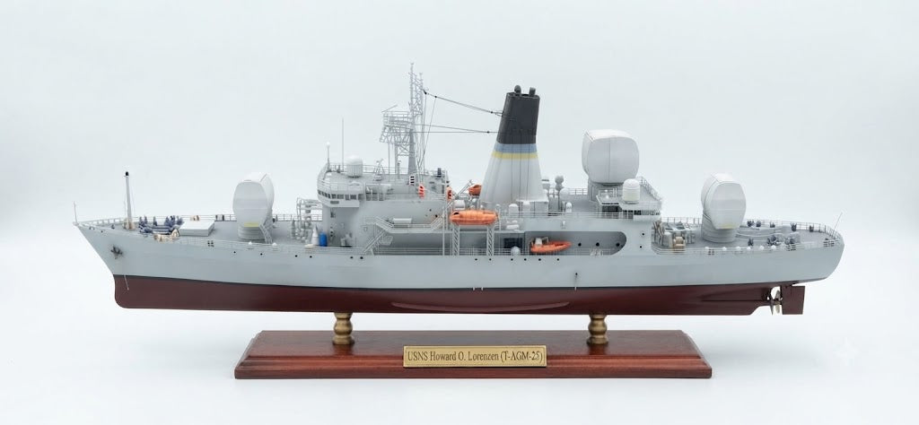 USNS Howard O. Lorenzen (T-AGM-25) 36 Inches Ship Model