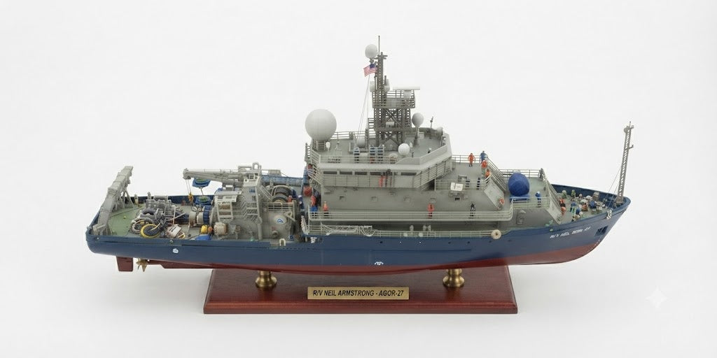R/V Neil Armstrong Research 36 inches boat Model