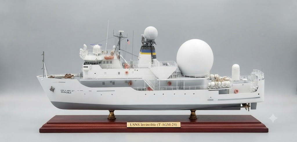 USNS Invincible (T-AGM-24) 30 Inches Ship Model