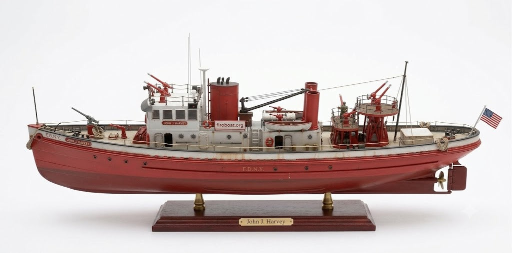 John J. Harvey 36 Inches Ship Model