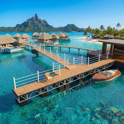 Modular Composite Floating Dock